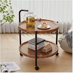 Masa rotunda de cafea pentru living, design nordic