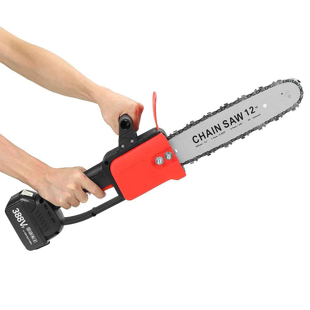 Drujba electrica cu lant 12 inch,cu 2 acumulatori 48V