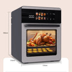 Air Fryer 20L Smart Digital – Cuptor Multifunctional cu Aer Cald, 1800W, Capacitate Mare, Ecran LED, 8 Programe