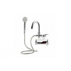 Robinet electric apă caldă instant, 3000W, cu duș și furtun, afișaj LCD, montaj perete, IPX4