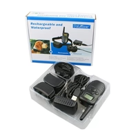 Zgarda profesionala electrica pentru dresaj, pentru 2 caini, cu 2 receiver