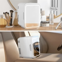 Mini Frigider pentru Cosmetice, functie de Racire si Incalzire, capacitate 4 litri