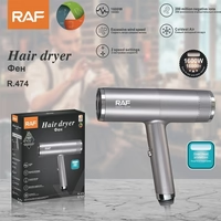 Uscator de par cu ioni negativi, RAF R474, 1600W, 2 viteze, buton de aer rece