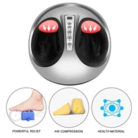 Aparat de masaj Shiatsu pentru picioare, afisaj LED, compresie aer cu incălzire,