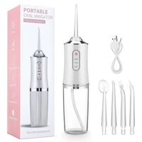 Irigator bucal electric, 1600 pulsatii/min, 5 programe, 300 ml, 4 Duze incluse