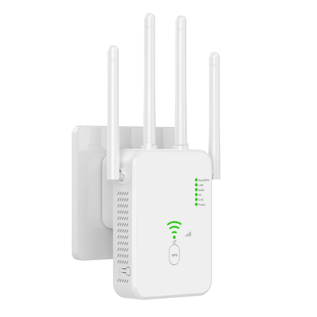 Amplificator retea, Router, WiFi Repeater, Booster, Extender, Dual Band, Gigabit