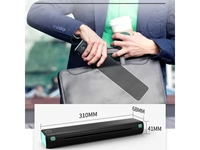 Mini imprimanta termica A4, portabila, wireless, bluetooth, cu acumulator