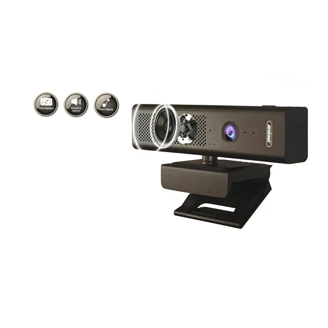 Camera Web videoconferinte 1080P Ultra HD cu microfon pentru monitor
