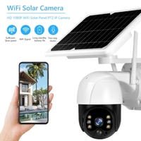 camera de supraveghere wireless 5MP cu panou solar si rotire 355°, infrarosu