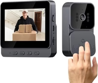 Sonerie video inteligenta Wireless, Ecran IPS 4.3 inch, Night Vision, Senzor IR