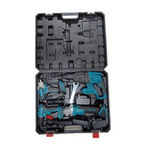 Trusa 4 piese cu acumulator, autofiletanta, rotopercutor, polizor unghiular, bormasina