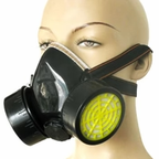 Masca de protectie, anti praf si vapori, anti-poluare, cu 2 filtre de carbon active