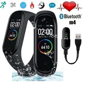 Bratara Fitness cu afisaj digital, pentru masurarea pulsului, a saturatiei de oxigen din sange si a presiunii arteriale este perfect compatibila cu mediul activ, putand urmarii la orice pas starea sanatatii tale.