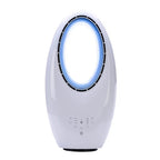 Ventilator si Purificator aer fara palete Tobi, SPIKO® Bladeless, Oscilant, LED, Telecomanda