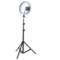 Ring Light, Lampa circulara LED 26cm, cu trepied 210cm, suport telefon