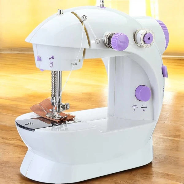 Mini masina de cusut electrica cu pedala + Accesorii