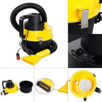 Aspirator auto 12V 100W pentru aspirare uscată și umedă
