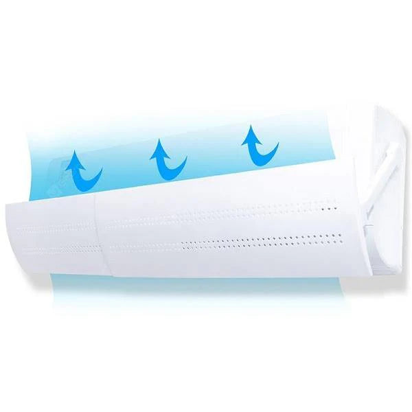 Deflector reglabil pentru aer conditionat, protectie jet de aer rece
